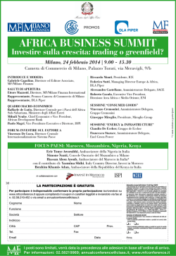 AFRICA BUSINESS SUMMIT