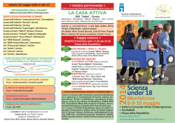 Scienza under 18 - Fondazione Cassa di Risparmio di Gorizia