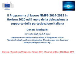 Calls - Universit&agrave; degli Studi di Siena