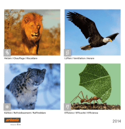 Heizen / Chauffage / Riscaldare L&uuml;ften / Ventilation