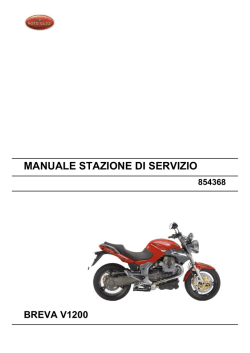 manuale stazione di servizio breva v1200