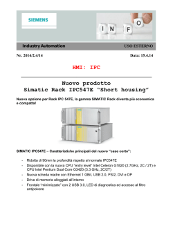HMI: IPC - Giancarlo Mariani