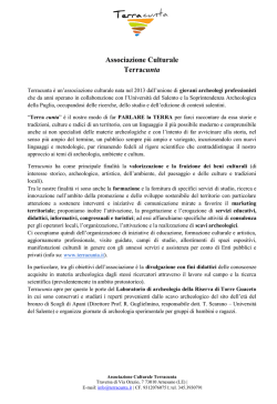 Scarica il Curriculum Vitae di Terracunta