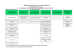 direzione s.e.c.s.: u.o. servizi educativi culturali