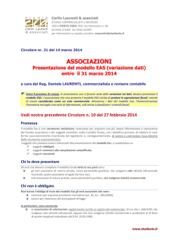 CRC 21_2014 Associazioni presentazione mod. EAS