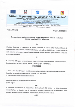 Istituto Superiore "S. Calvino" "G. B. Amico"