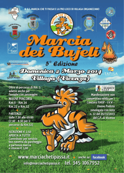 Marcia dei Bujeli Marcia dei Bujeli