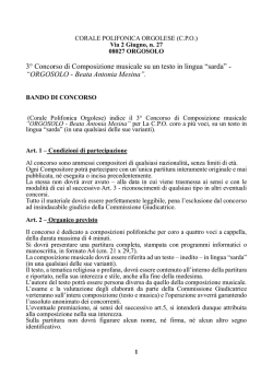 Download - Associazione Corale Polifonica Orgolese