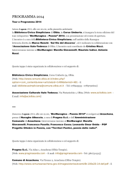 BiciNuragica – Poesia 2014 (III edizione)