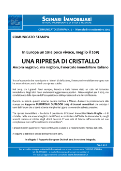 European Outlook 2015