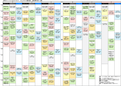 KTVフィットネスクラブ フレスコ 垂水店 2015年1月&sim;3月 休 館 日
