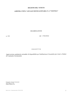 DELIBERAZIONE n. 110 del 17/02/2014