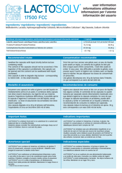 17500 FCC - Lactosolv