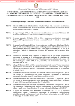 MIUR - Universit&agrave; degli Studi di Milano