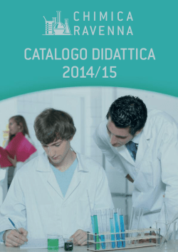 CATALOGO DIDATTICA 2013/14