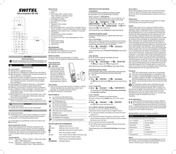 Schnurlostelefon DE 103x