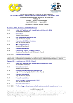 Programma EPN SCAPE 6 2014
