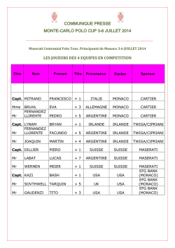 communique presse monte-carlo polo cup 3-6