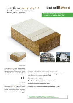 Pannello cappotto termico in fibra di legno | FiberTherm Protect dry