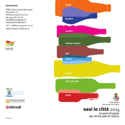 oasi in città 2013 2014