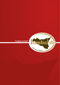 Catalogo - Salumificio Lombardo