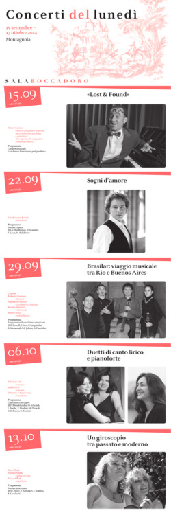 Concerti del luned&igrave;