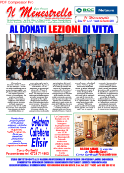 Numero 42 del 12 Dicembre 2014