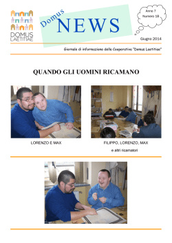 QUANDO GLI UOMINI RICAMANO