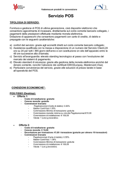 Servizio POS - Cassa Nazionale del Notariato