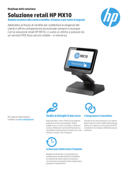 Riepilogo della soluzione HP MX10 - Hewlett