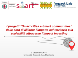 clicca qui - Milano Smart City
