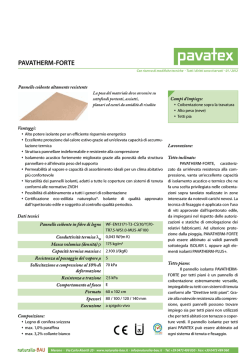 PAVATHERM-FORTE - giemmegroup.it