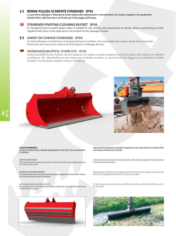 dati tecnici - Cangini Benne