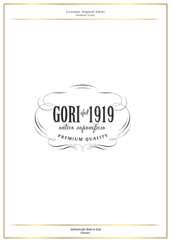 catalogo - Gori 1919