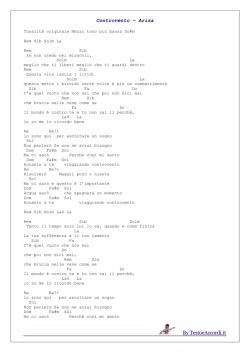 By TestoeAccordi.it Controvento &ndash; Arisa