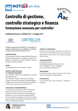 Scarica il programma ed il modulo di iscrizione