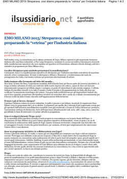 27 febbraio 2014 il sussidiario