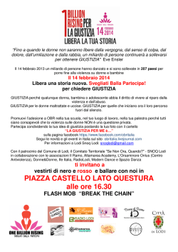 Scarica il programma - Centro Antiviolenza &ldquo;La Met&agrave; di Niente&rdquo;
