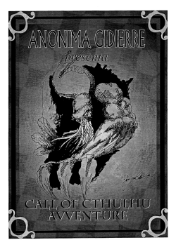 Cthulhu avventure - Anonima Gidierre