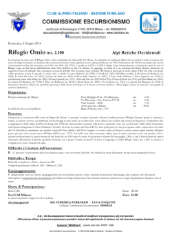 Rifugio Omiomt. 2.100 - Club Alpino Italiano