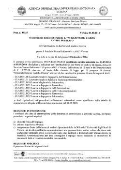 AZIENDA OSPEDALIERA UNIVERSITARIA INTEGRATA VERONA