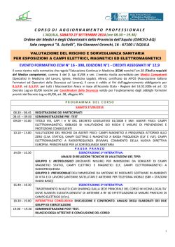 Brochure - MedicoCompetente.it