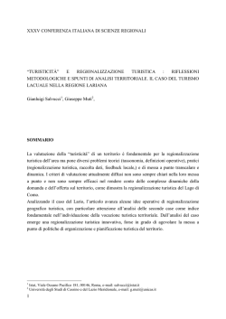 scarica il paper - Gruppo Servizio Ambiente