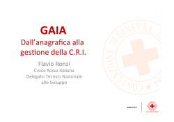 GAIA - Croce Rossa Italiana - Comitato Provinciale di Viterbo