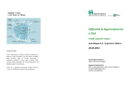 Difficolt&agrave; di Apprendimento e DSA
