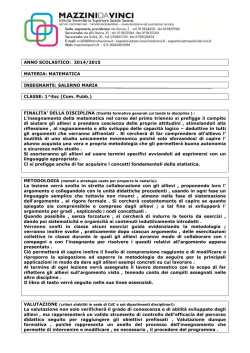 1E CP PRGini Salerno Mat - istituto professionale "mazzini