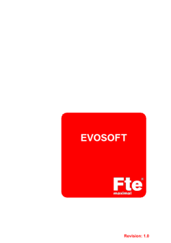 Manual EVOSOFT ITA