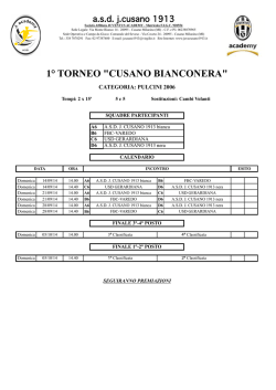 pdf torneo - juve cusano