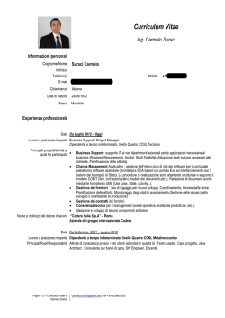 Curriculum Vitae (Contenuto Scaricabile)