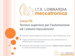 ITS meccatronica